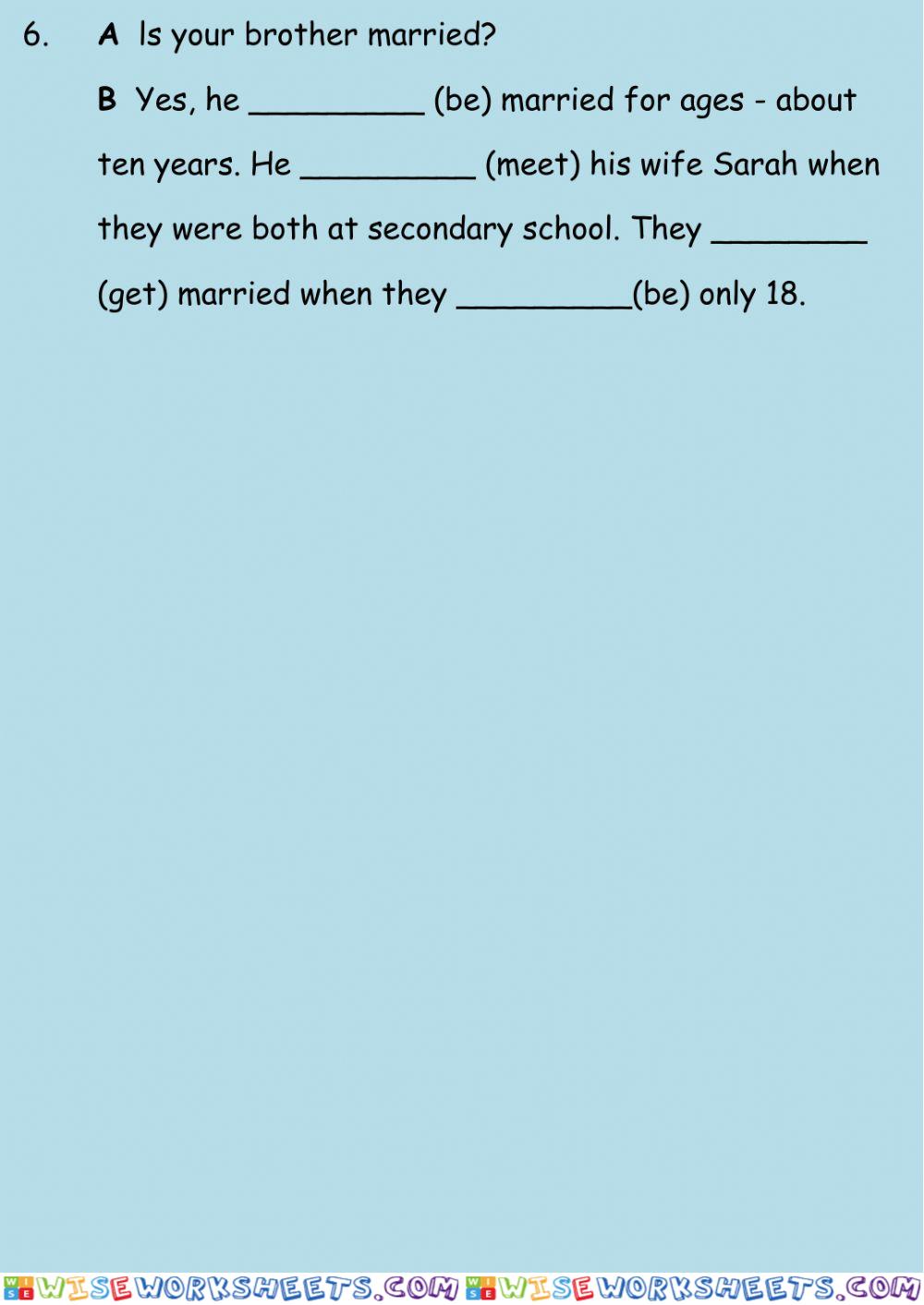 worksheet