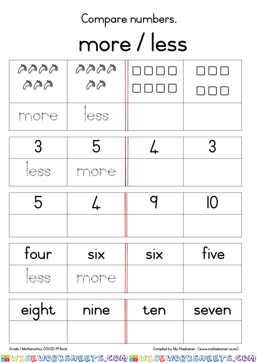 worksheet