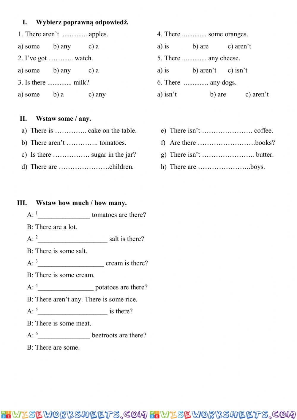 Countable uncountable nouns