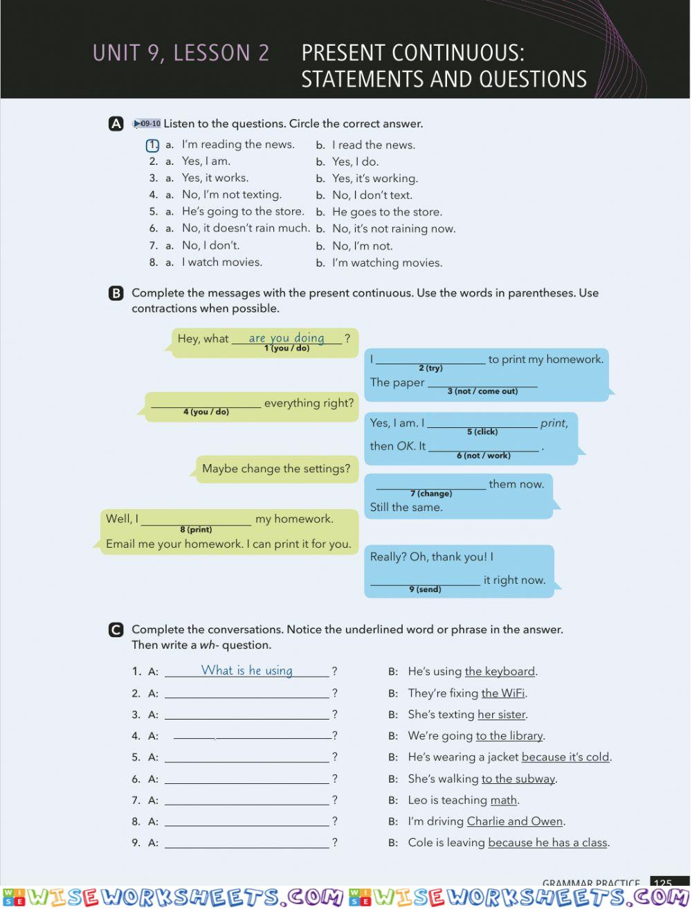 Chapter 9 Lesson 2