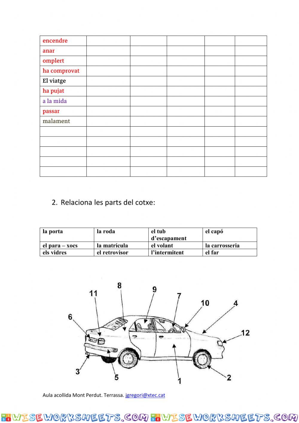 worksheet