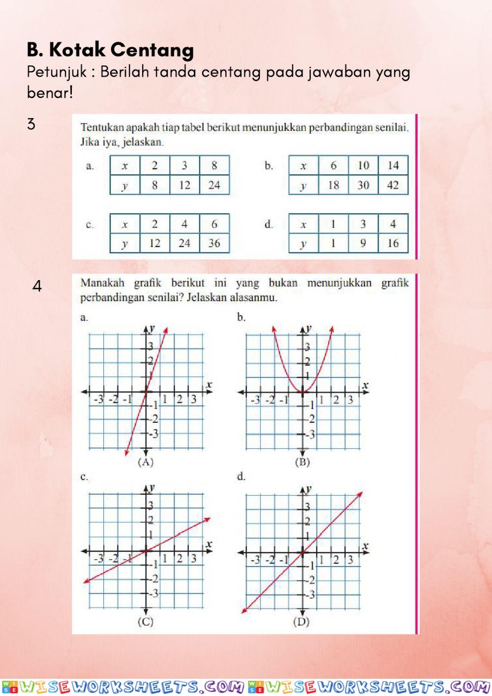 worksheet