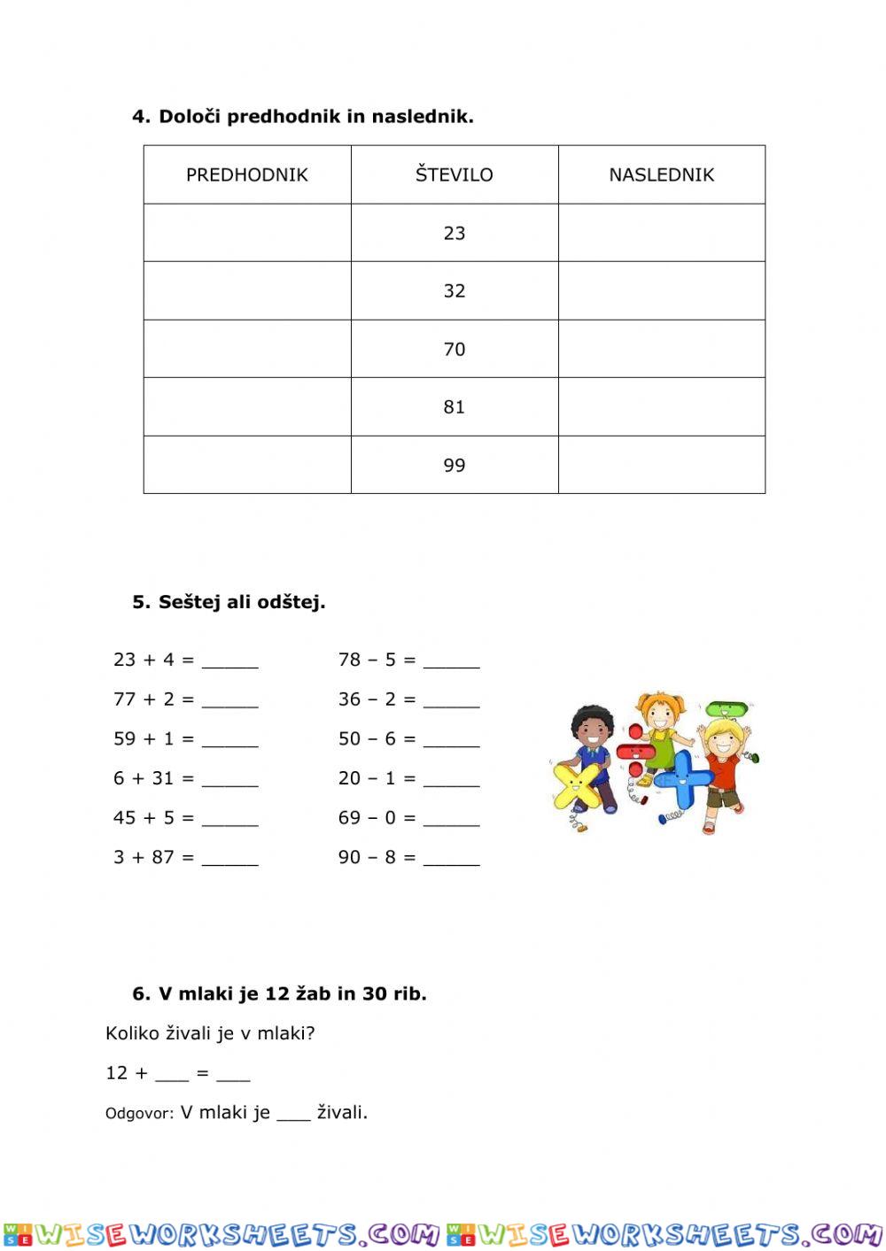 worksheet