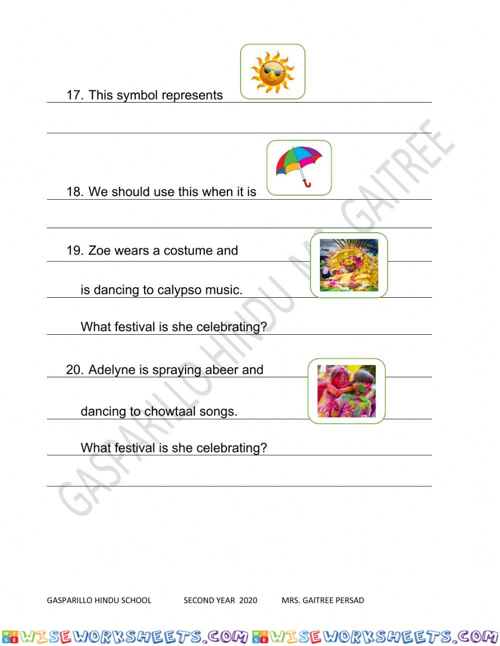 worksheet