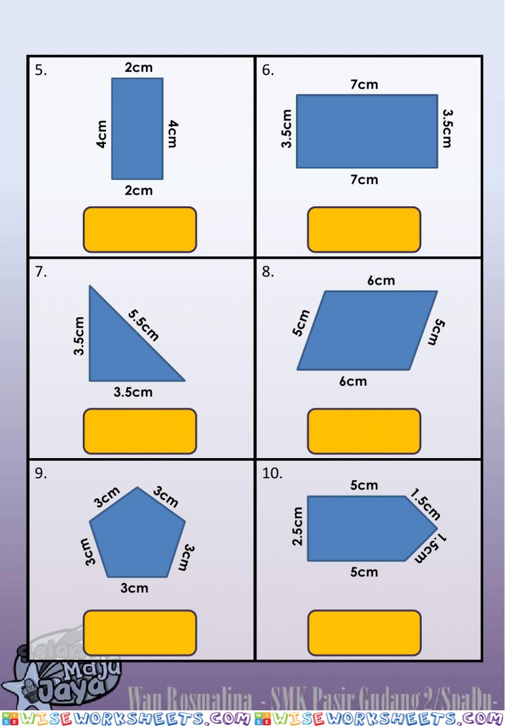 worksheet