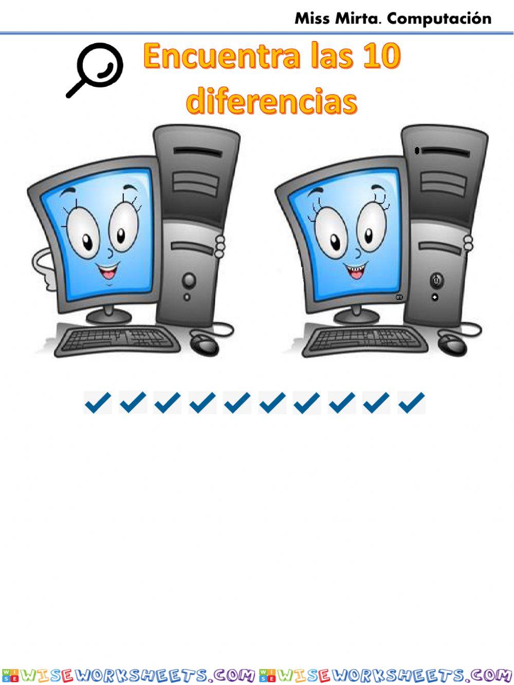 Encuentra las 10 diferencias