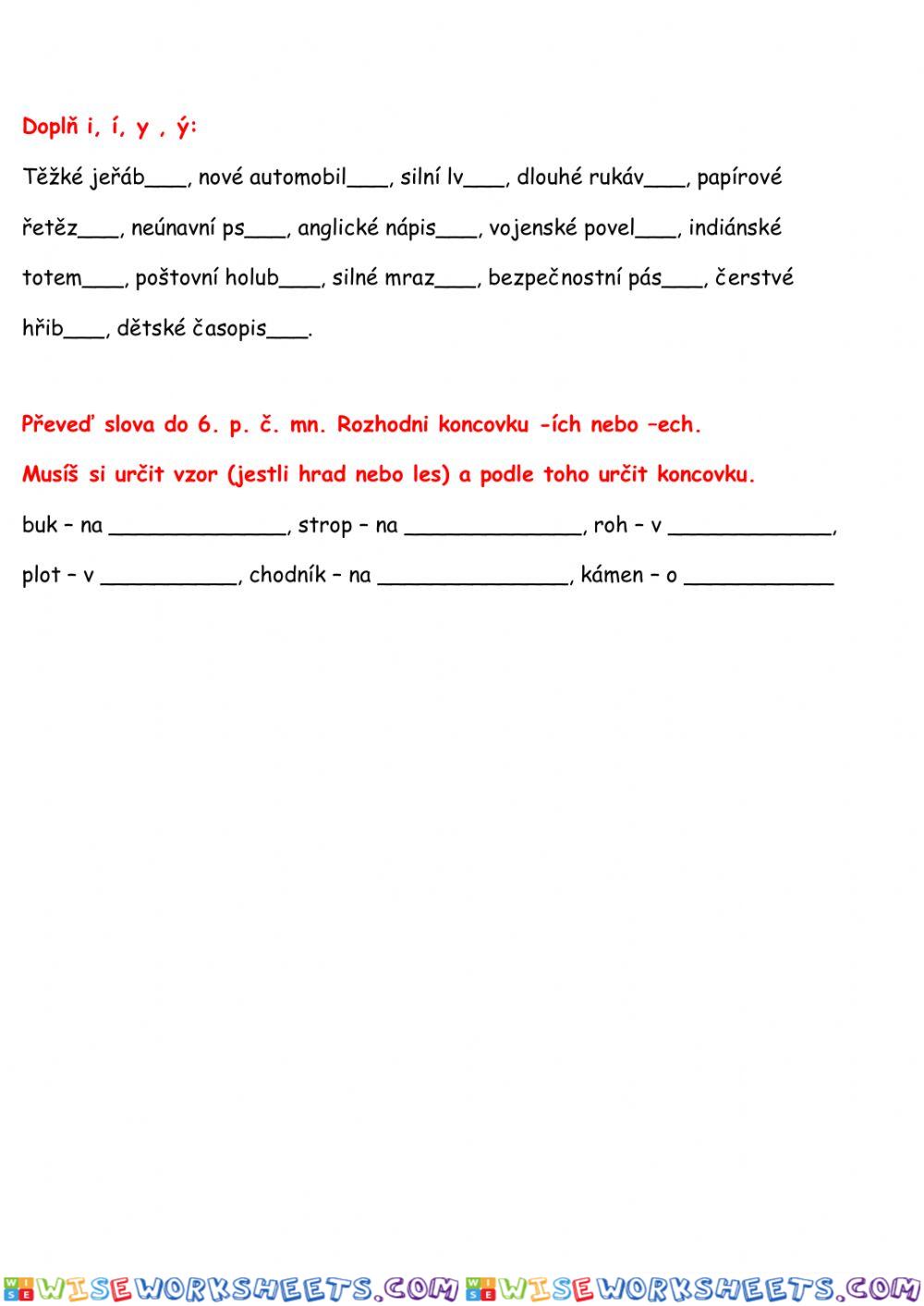 worksheet