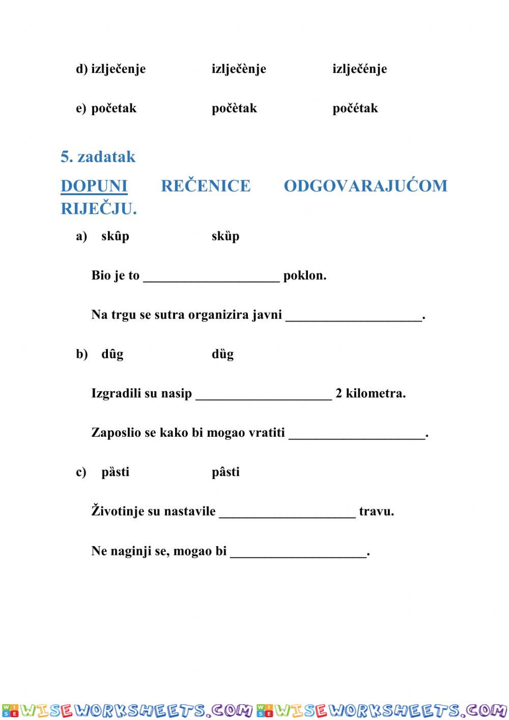 worksheet