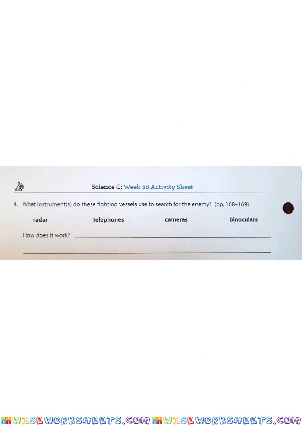 worksheet