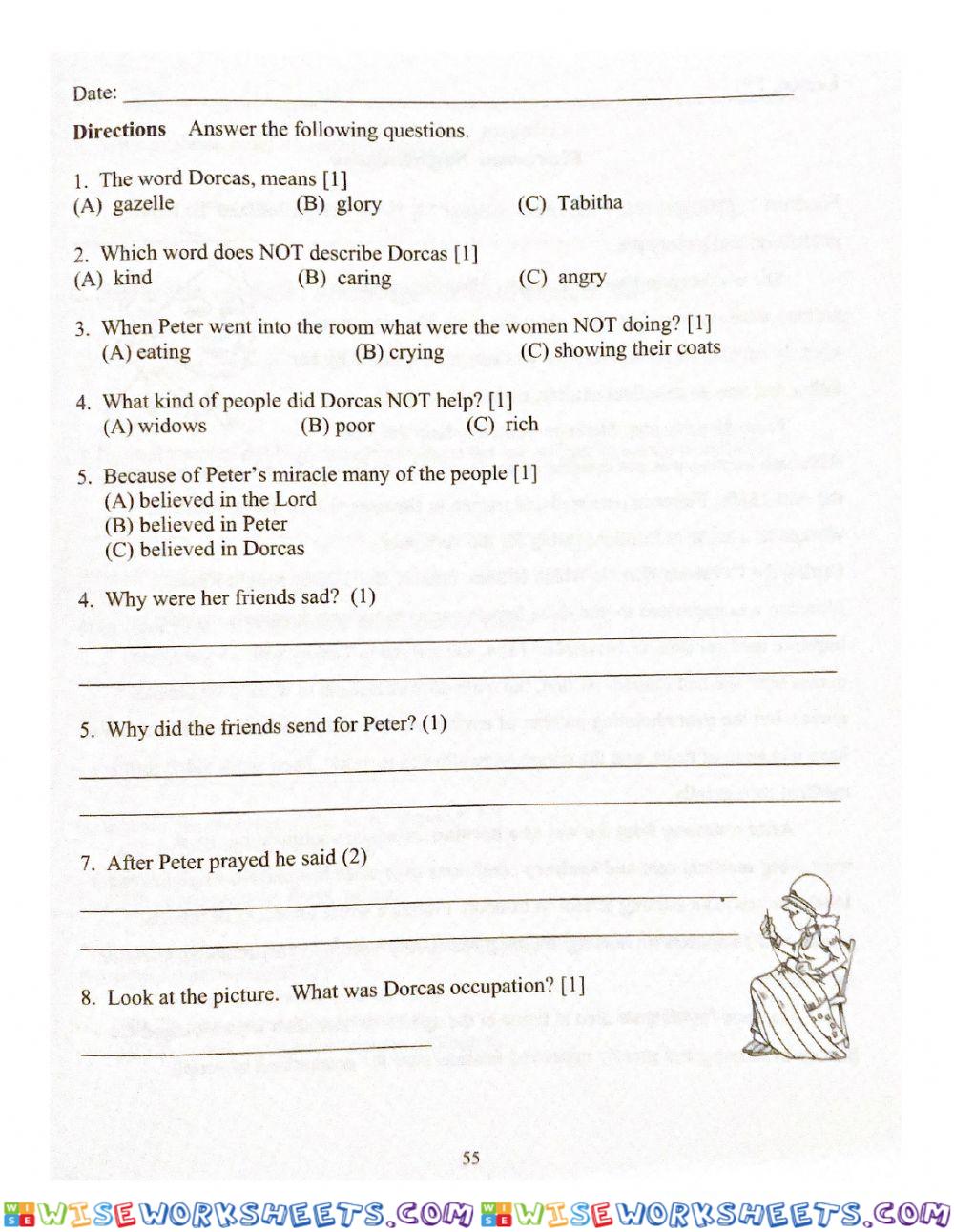 worksheet