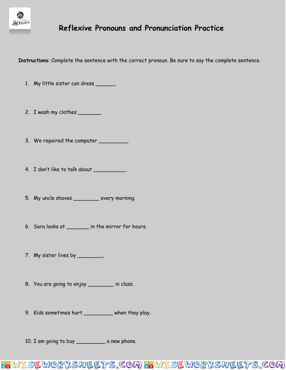 worksheet