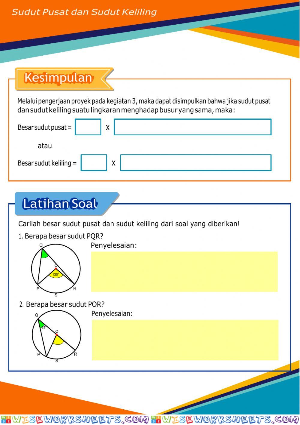 worksheet