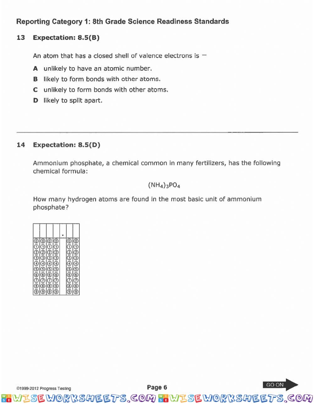 worksheet