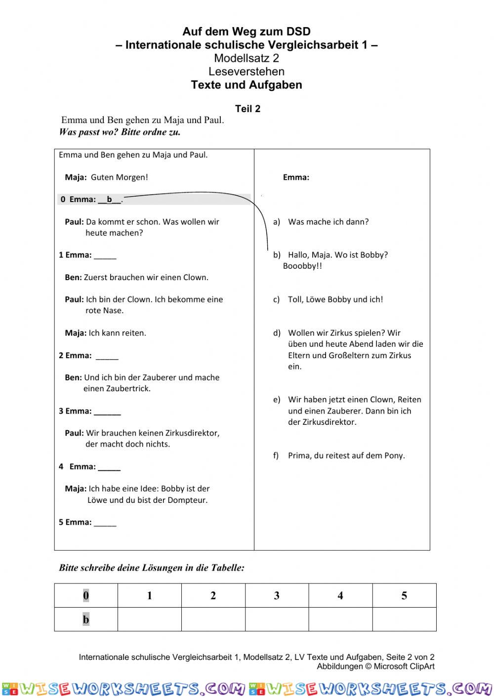 worksheet