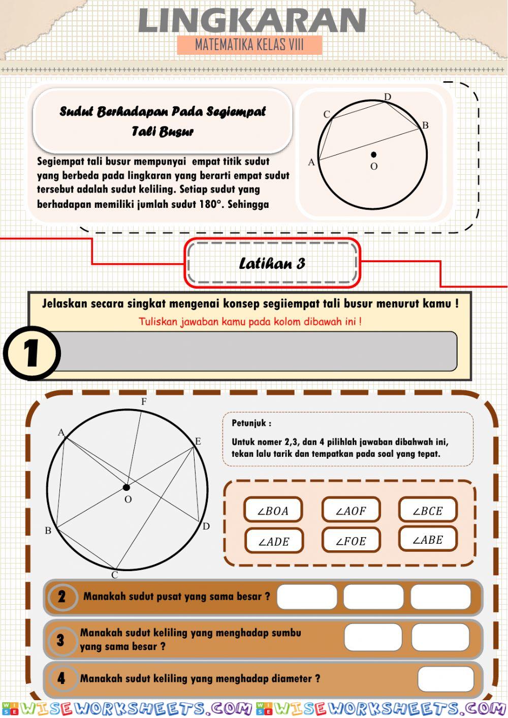 worksheet