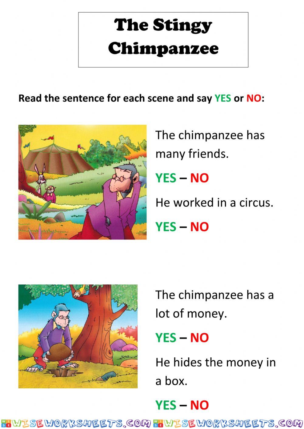 The Stingy Chimpanzee 2