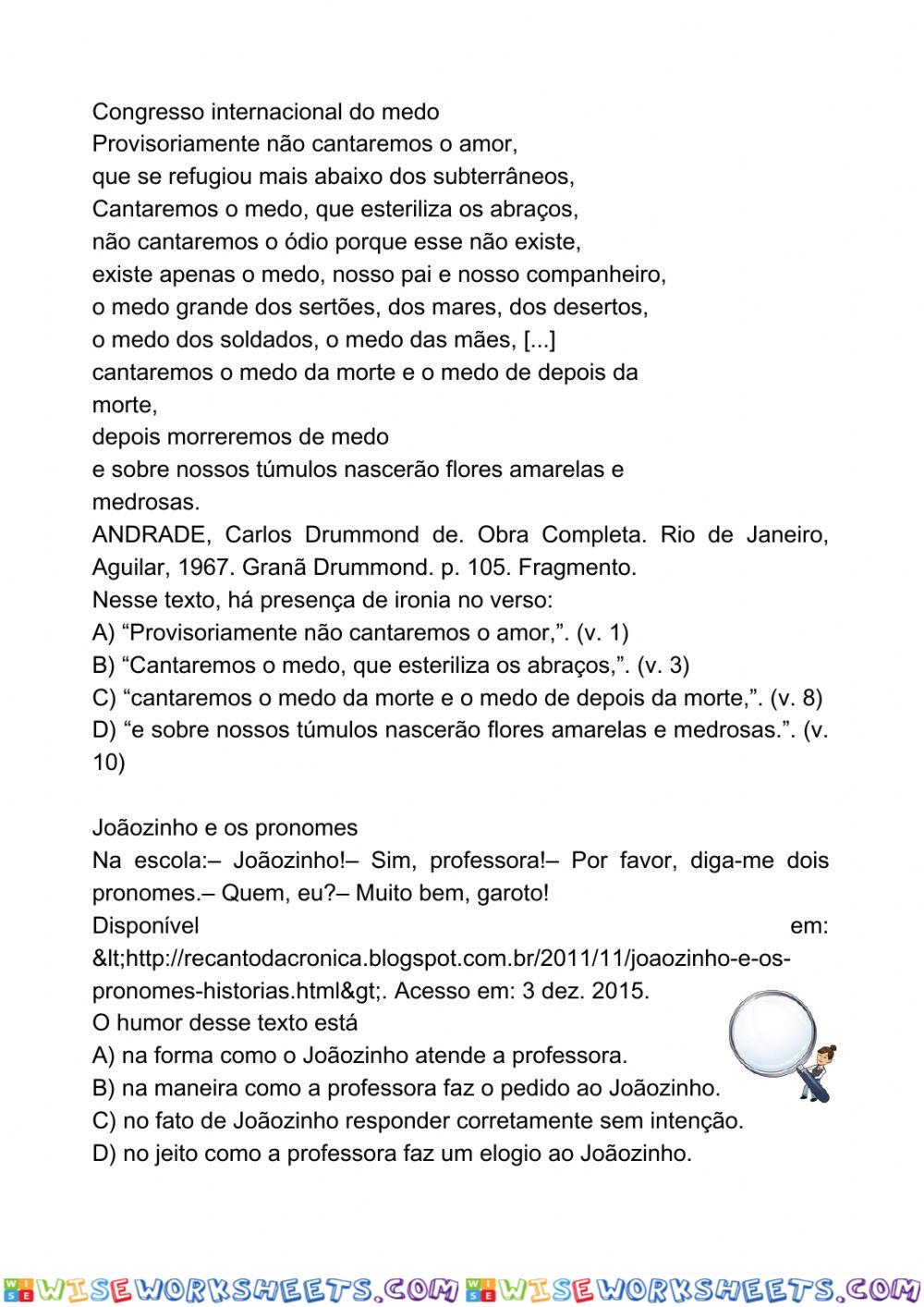 worksheet