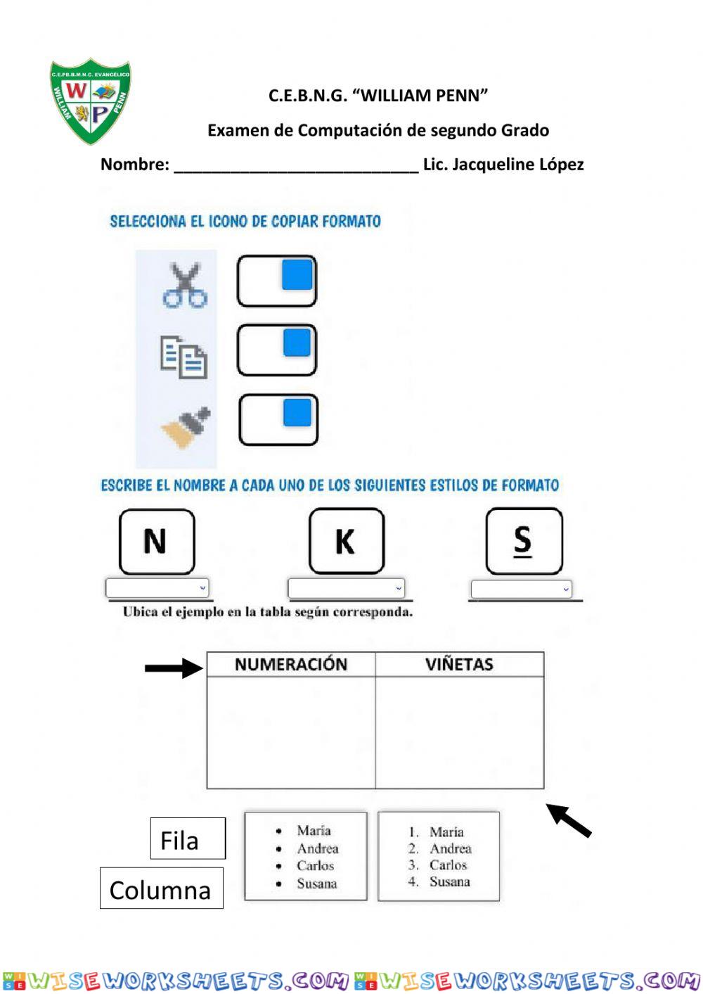 Formato de Word