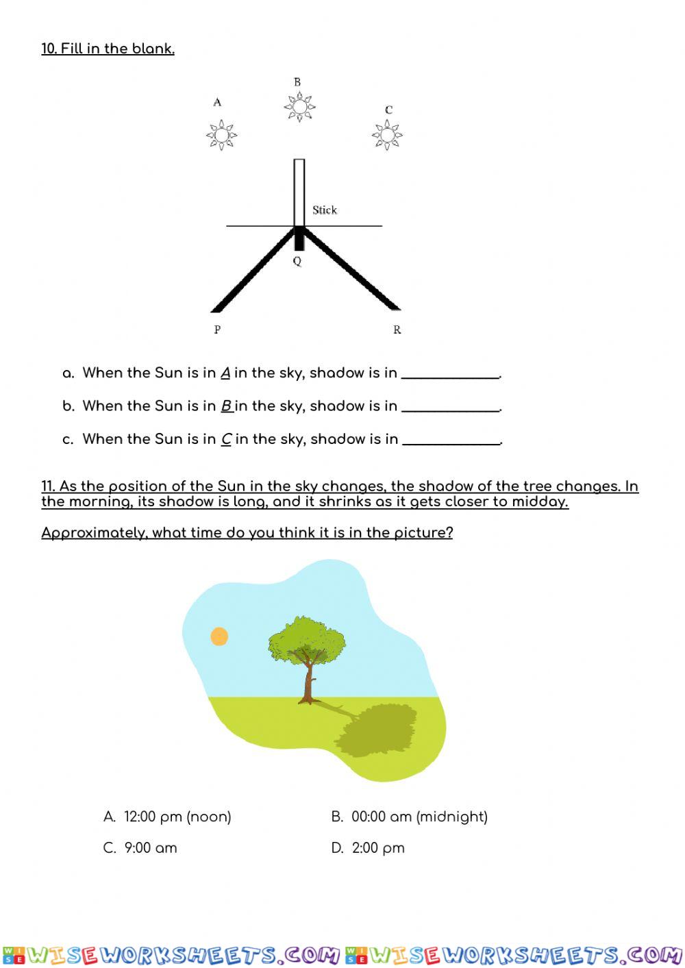 worksheet