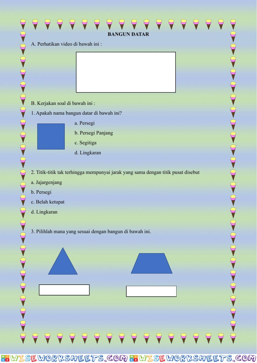 worksheet