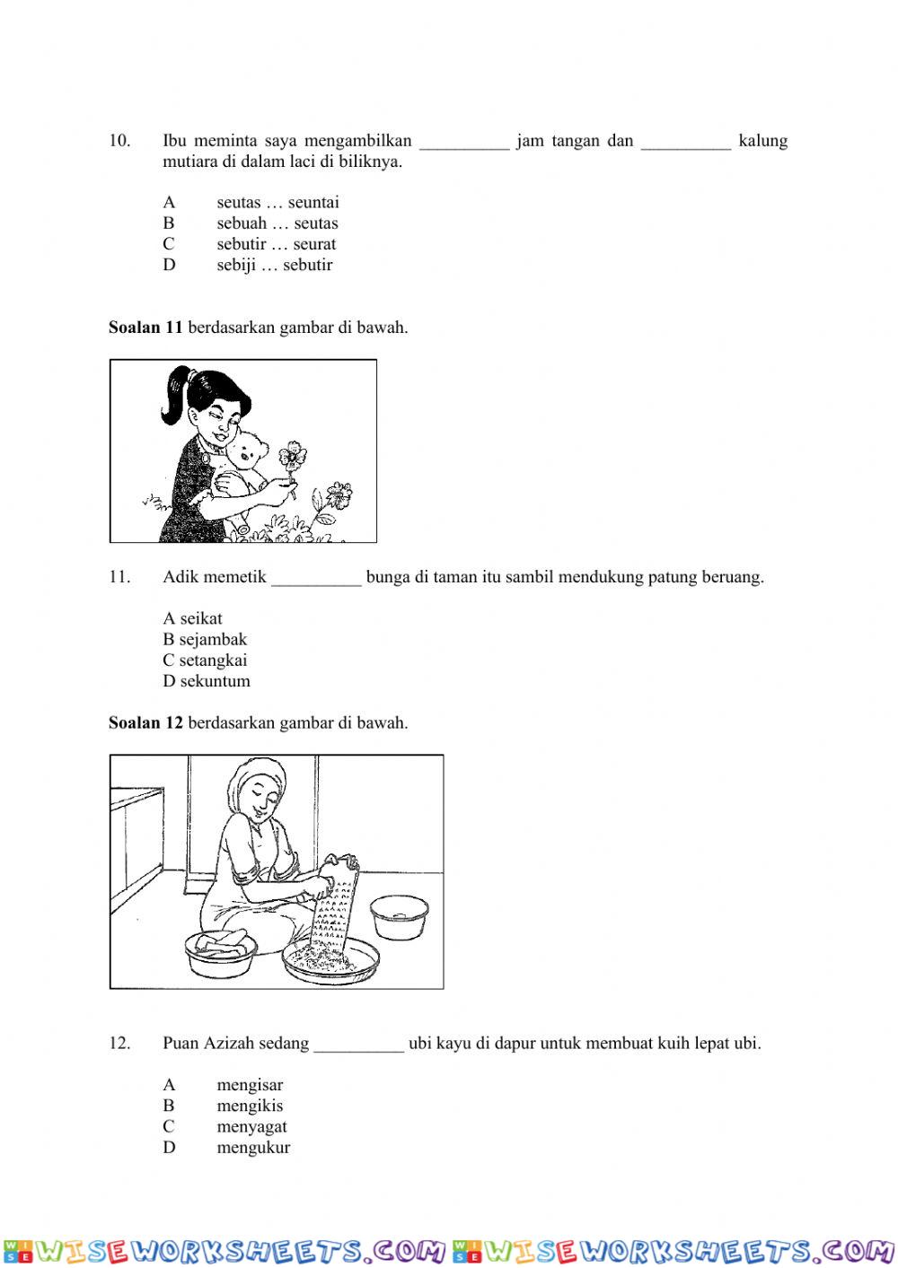 worksheet