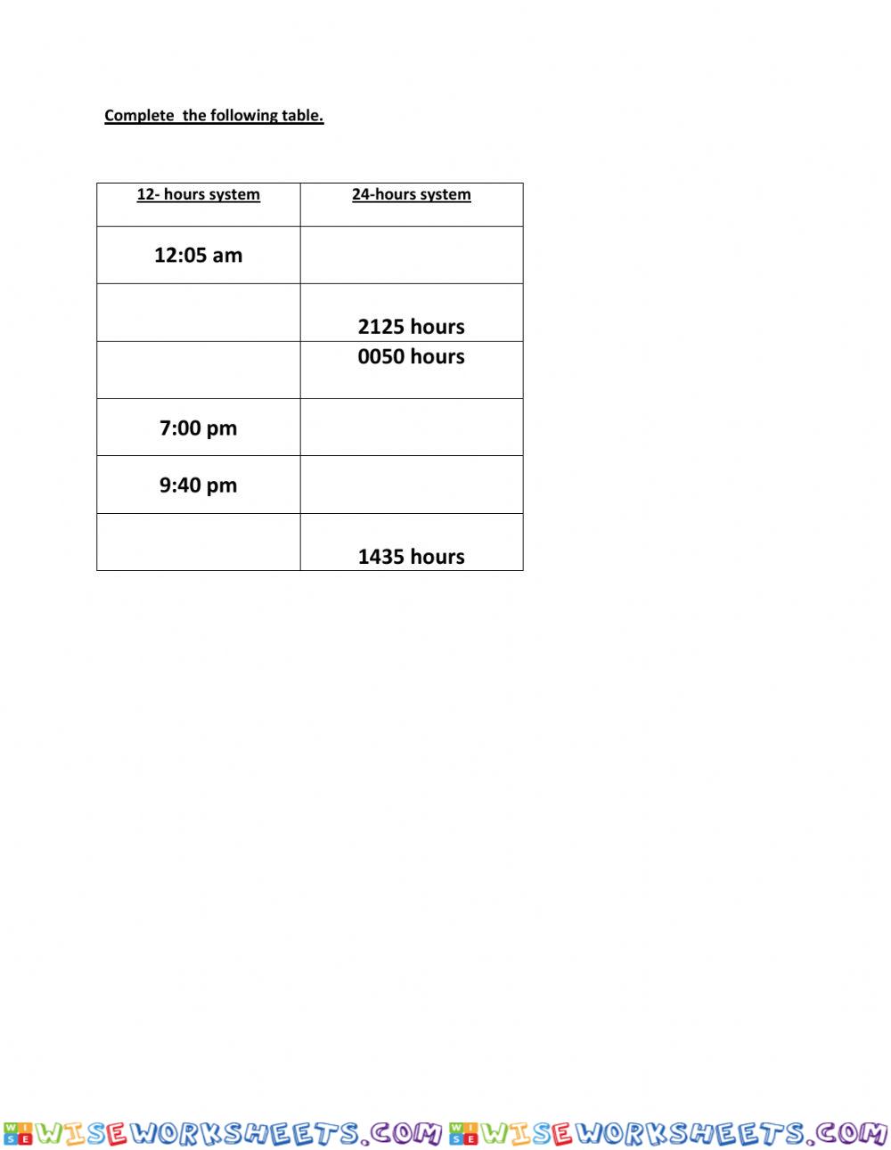 Time