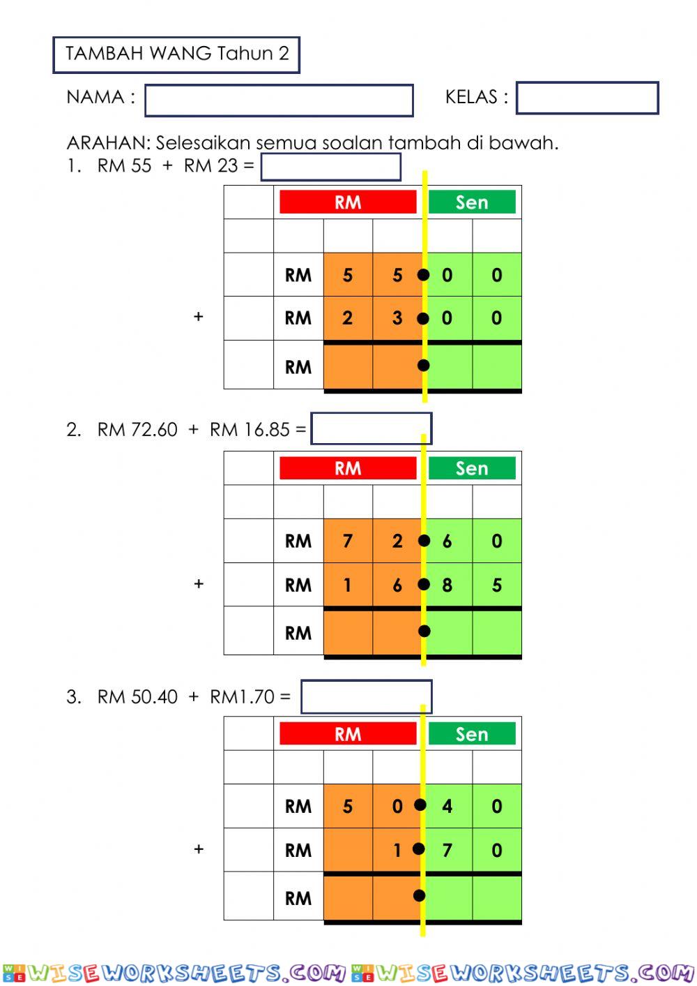 Matematik tahun 2