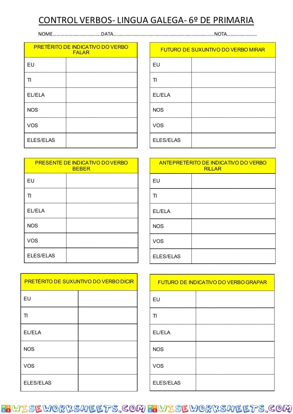 worksheet