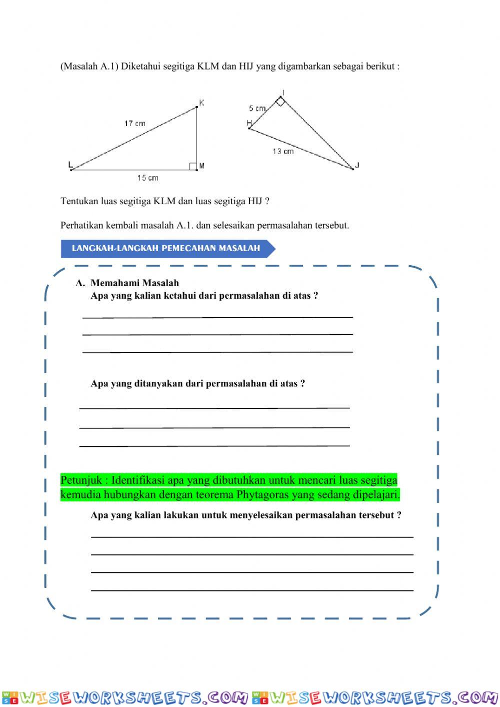 worksheet