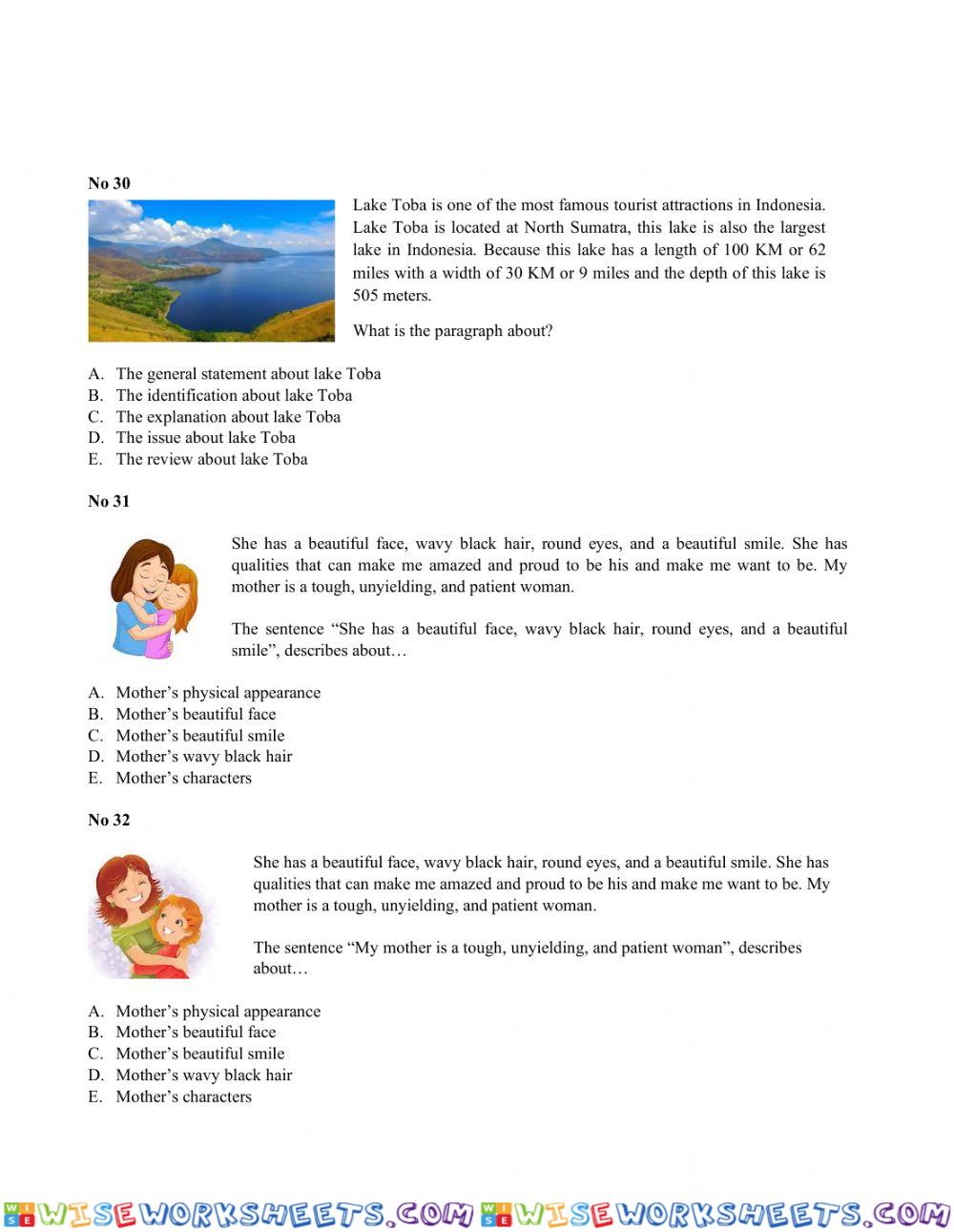 worksheet