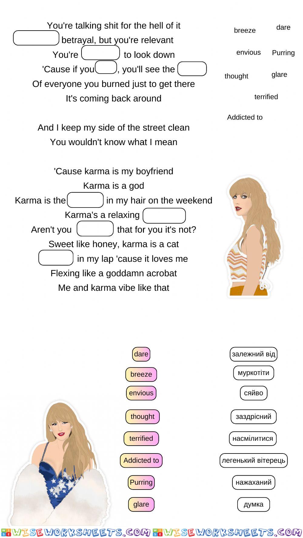 Taylor Swift - Karma