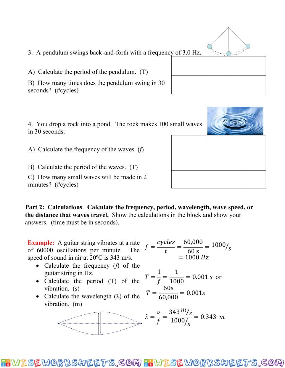 worksheet