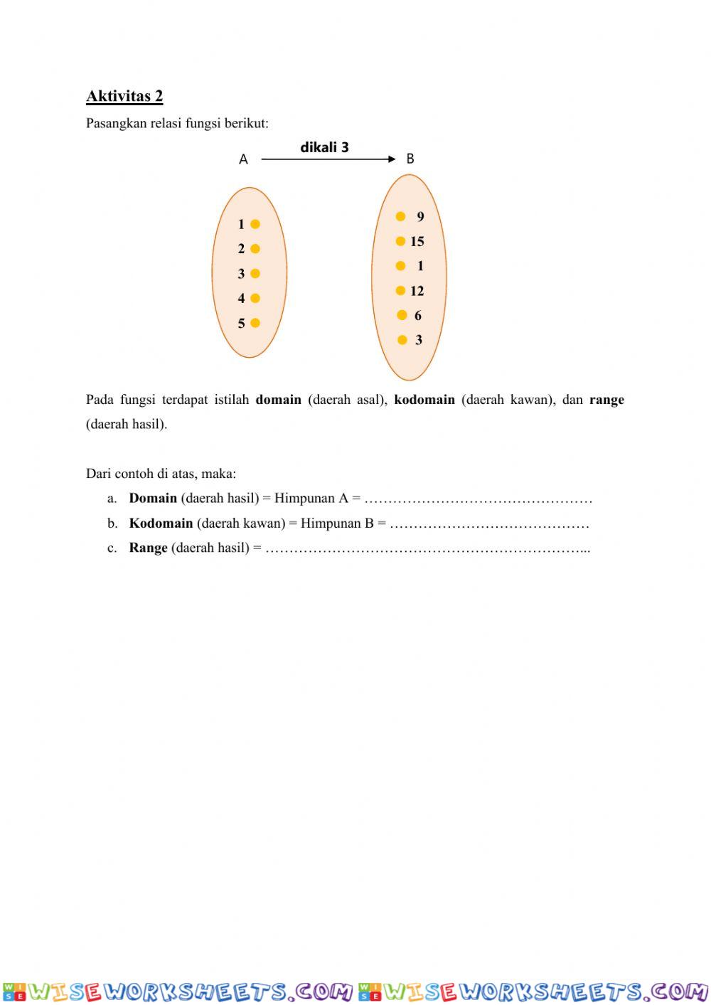 worksheet