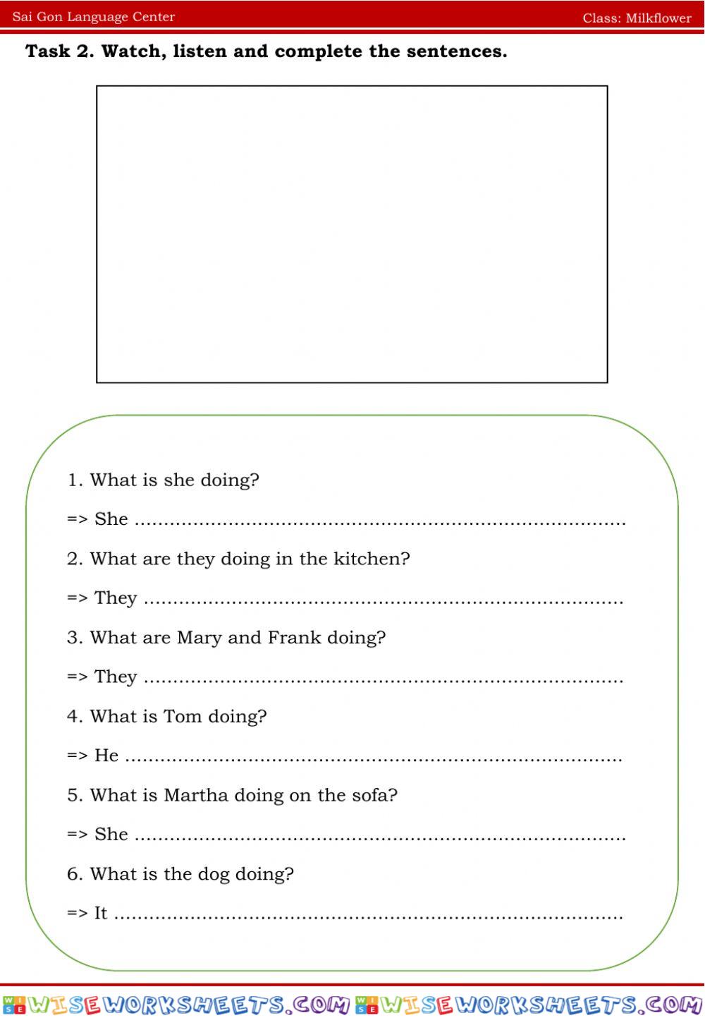 worksheet