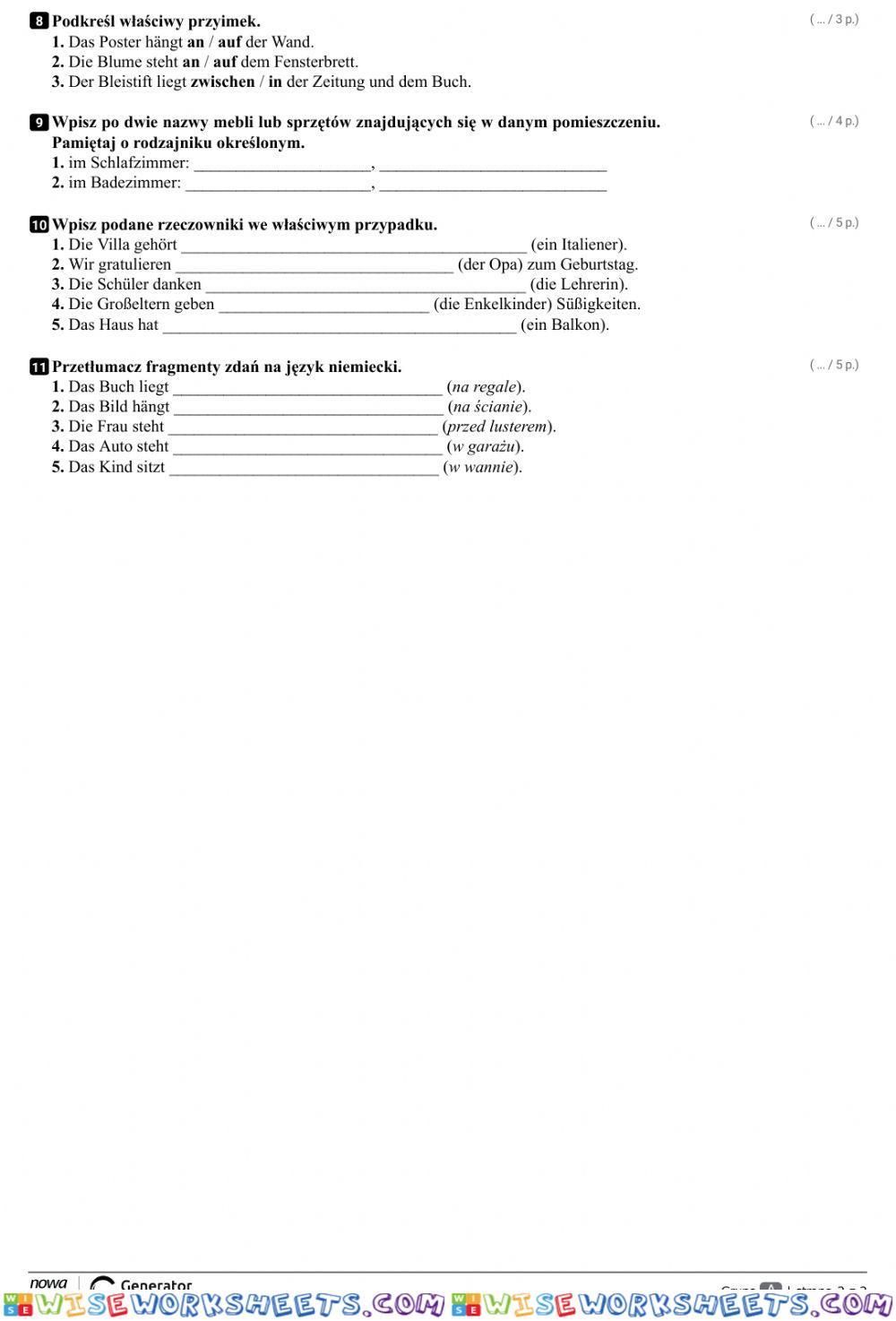 worksheet