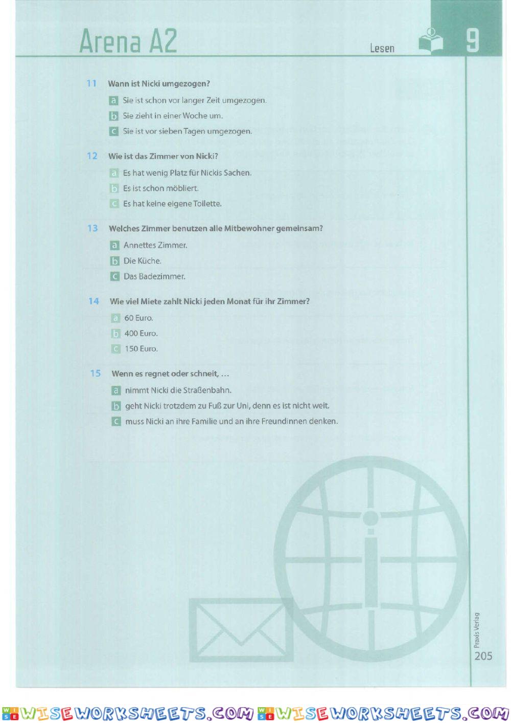 worksheet