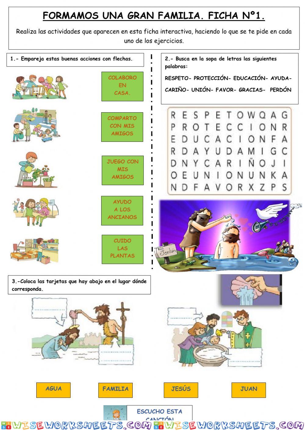 Formamos una gran familia.2º de Primaria.AL-ÁNDALUS UTRERA