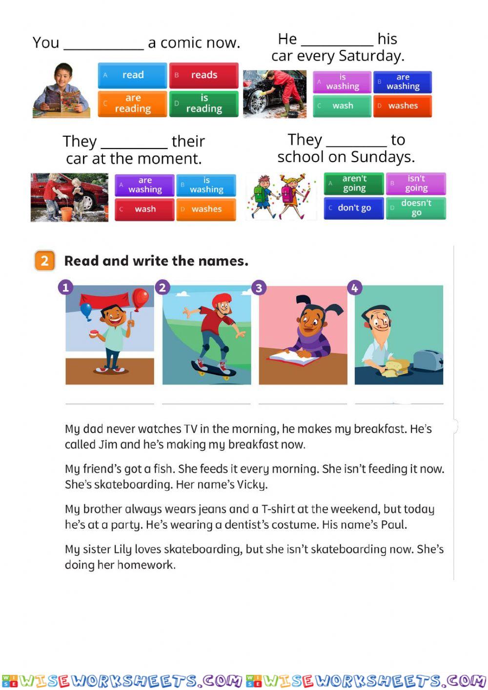 worksheet