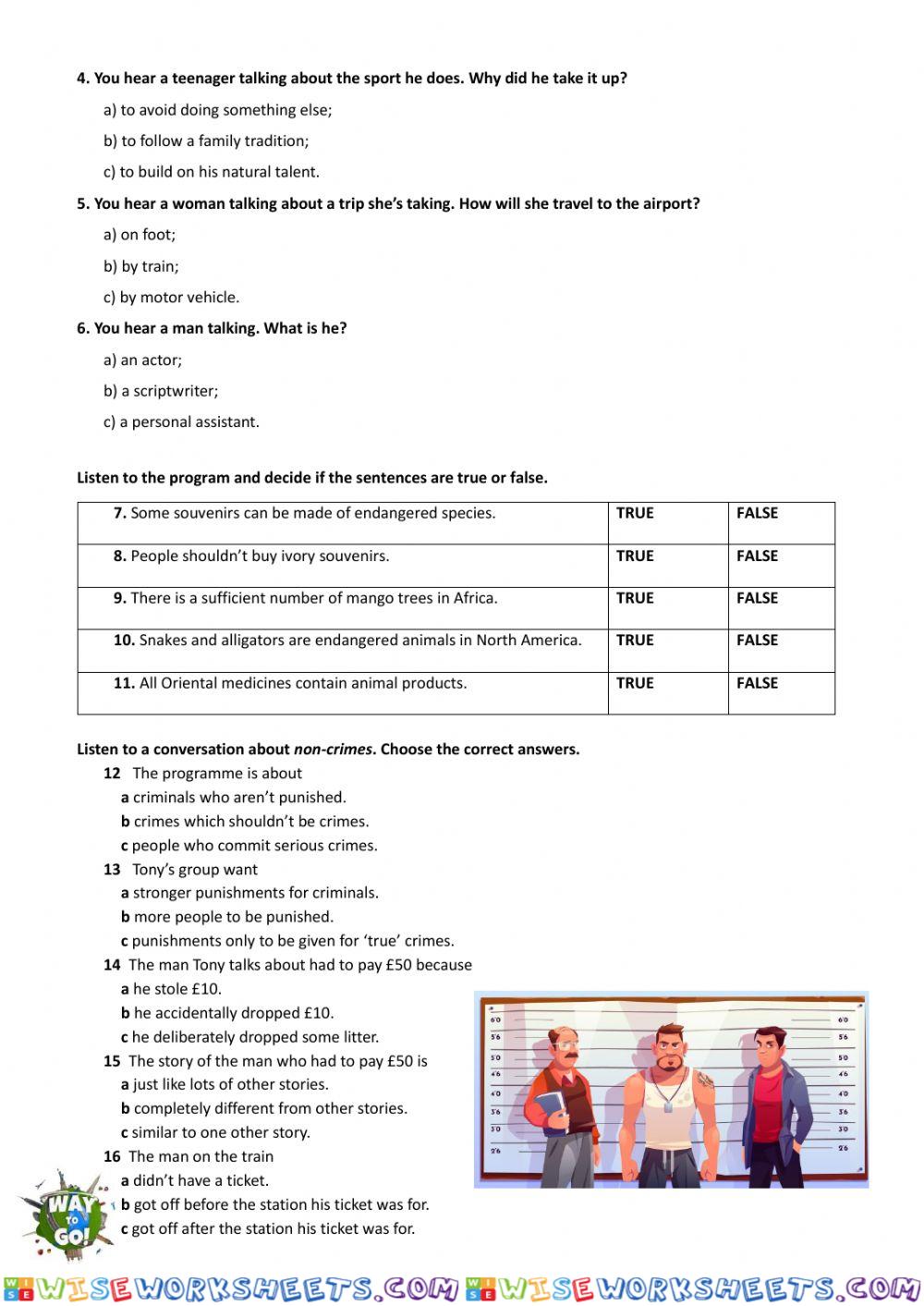 worksheet