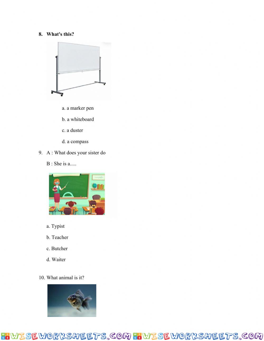 worksheet