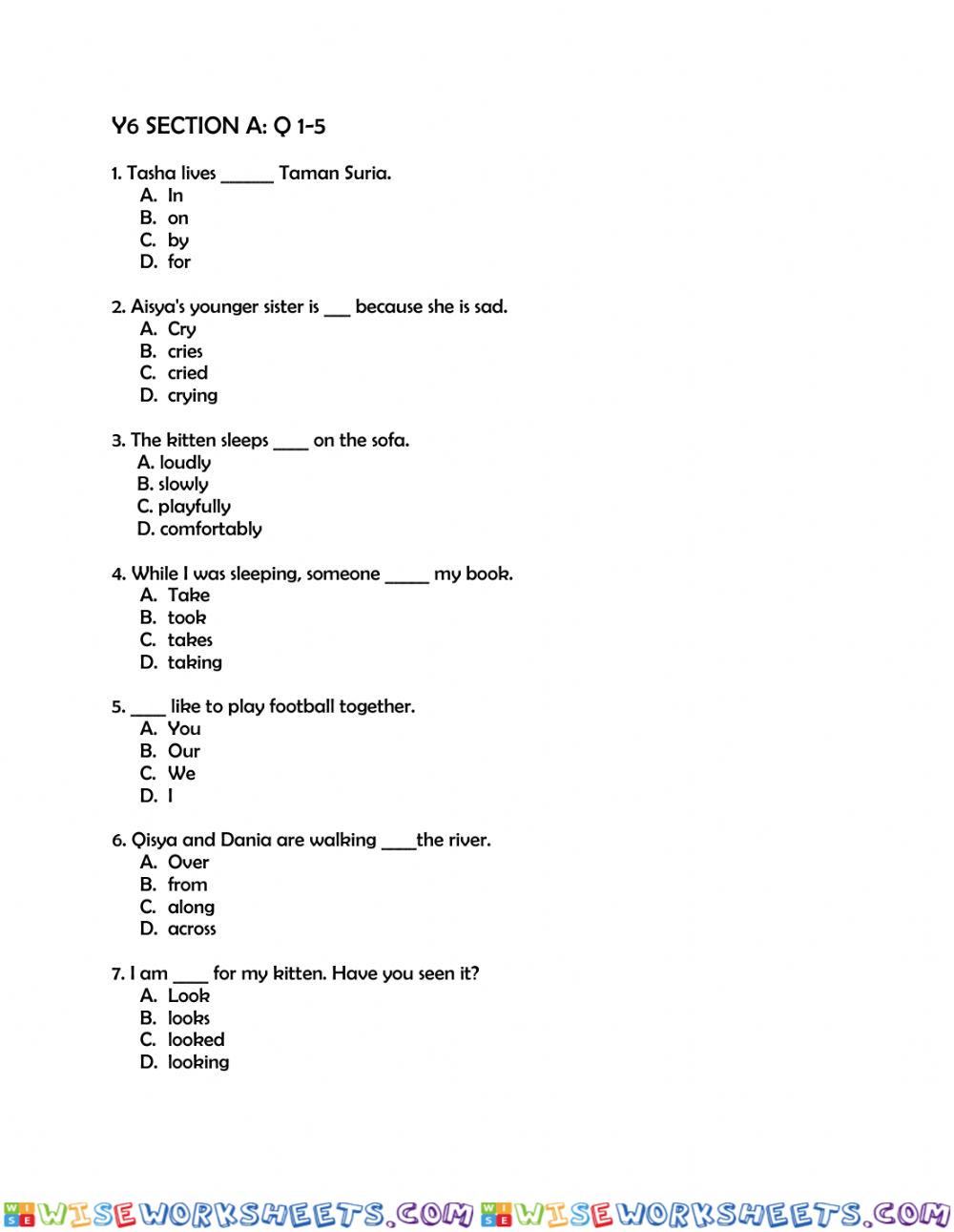 Section a