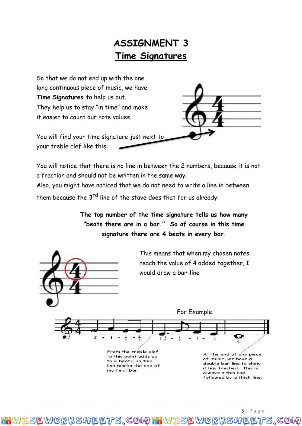 S1 Music Theory Assignment 2