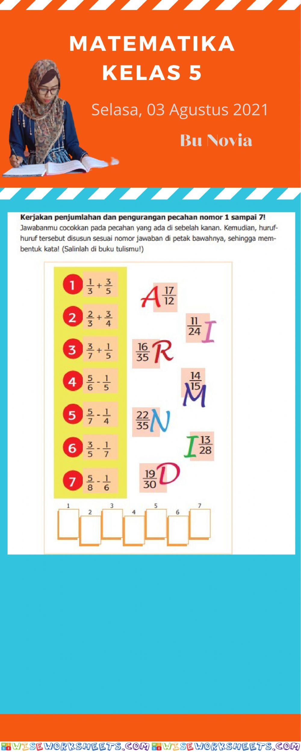 worksheet