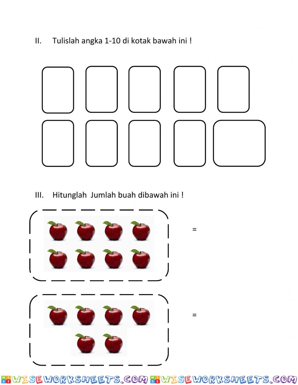 worksheet