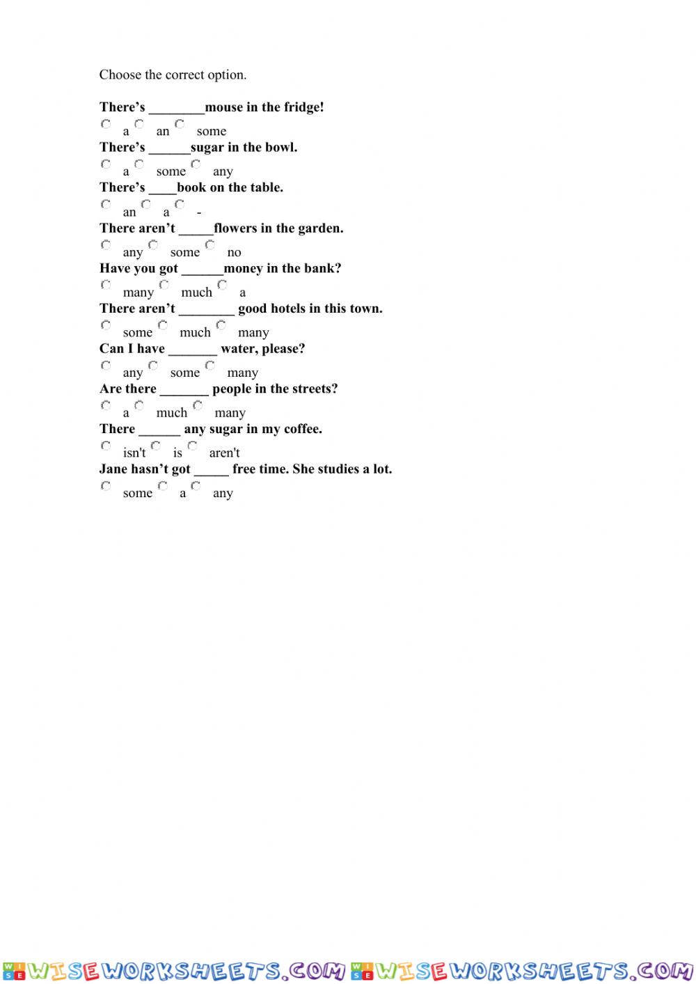 Countable and uncountable nouns