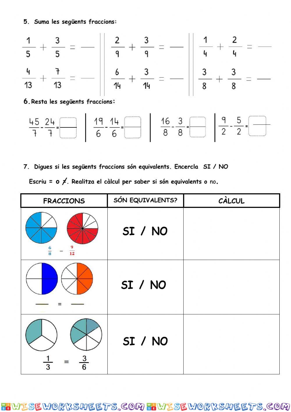 worksheet