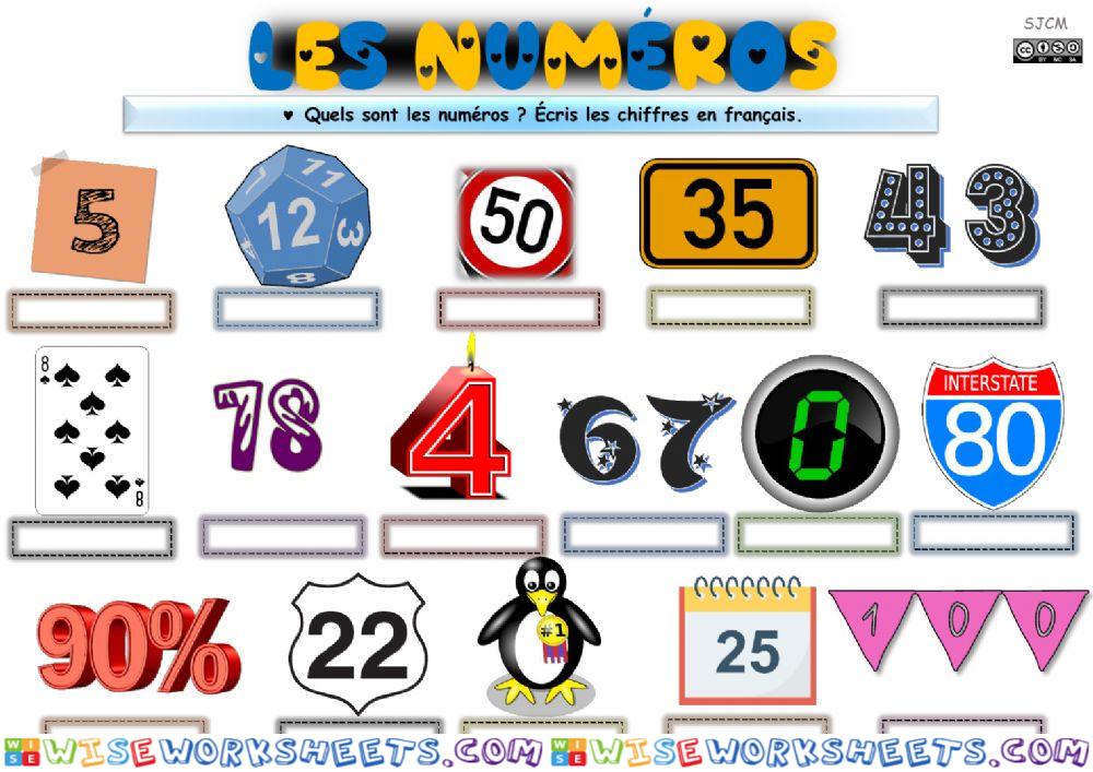 Les numéros