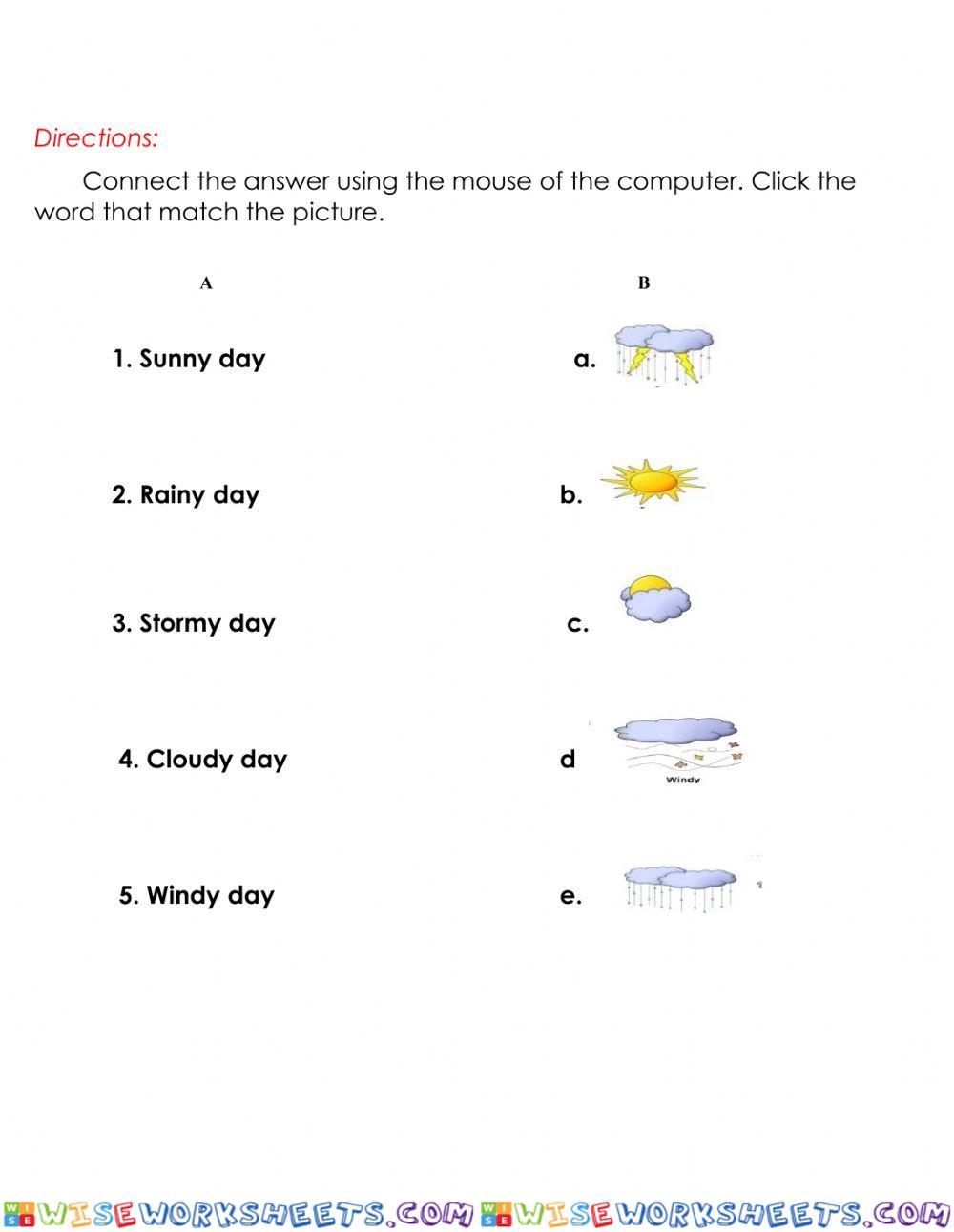 Types of weather