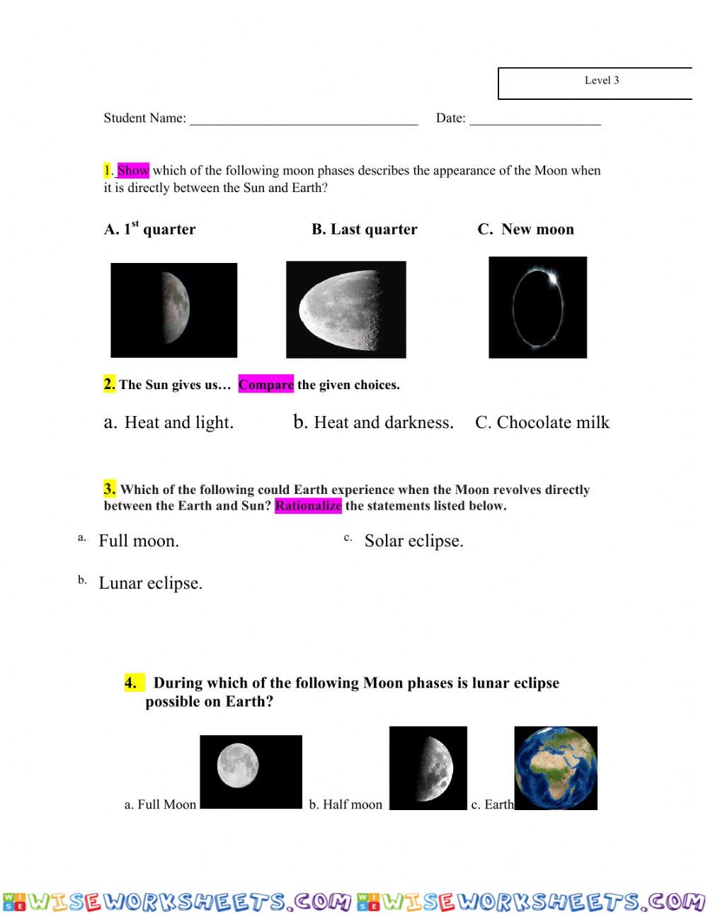 Earth's Place in the Universe