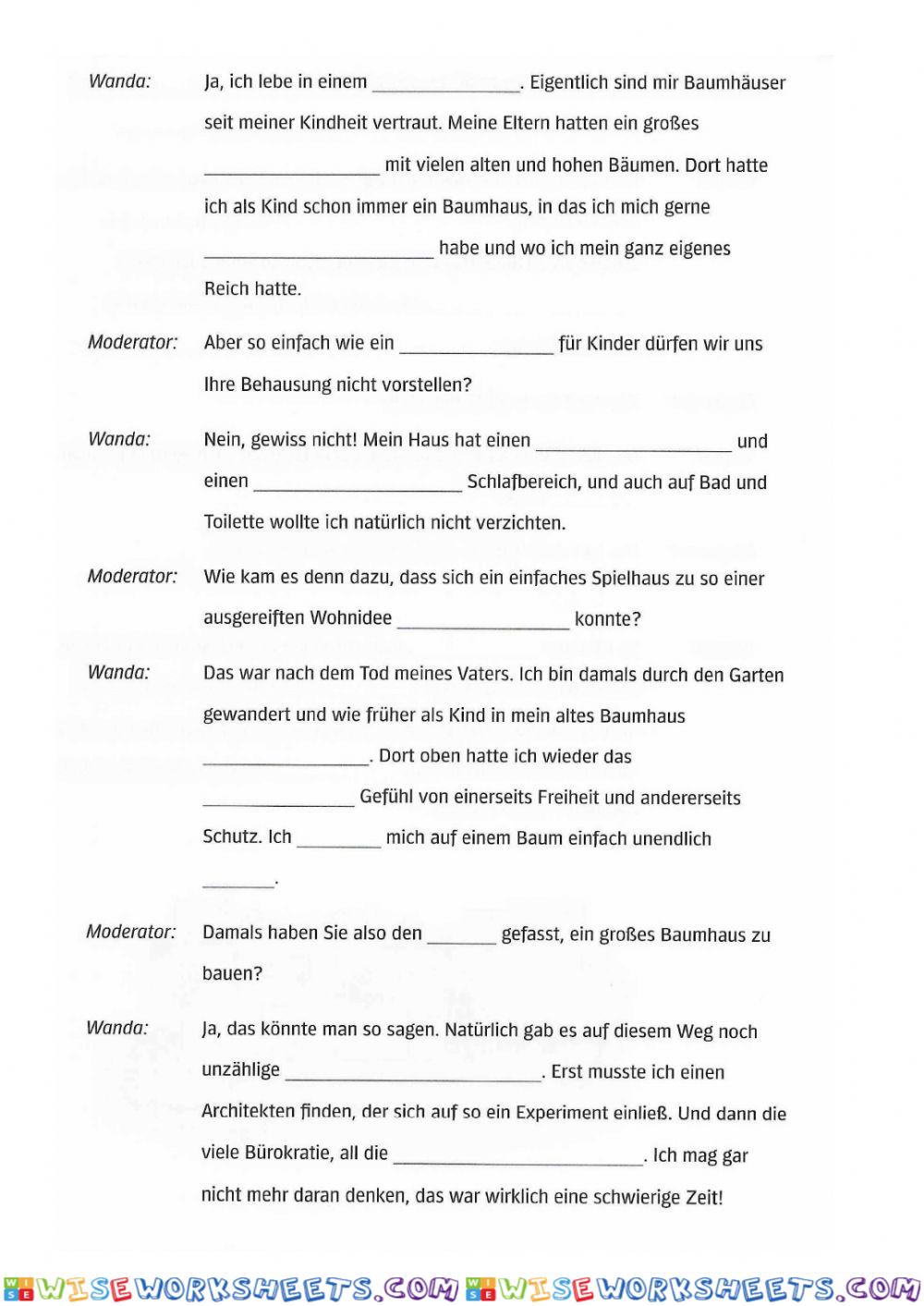 worksheet